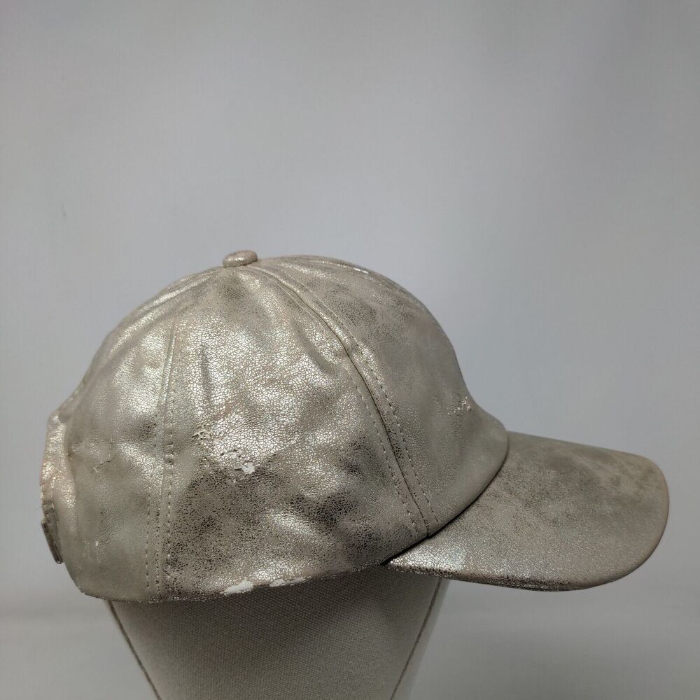 C Strapback Hat Tan One Size Adjustable Lightweight 6 Panel Blank - Picture 4 of 8